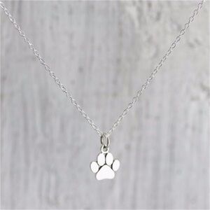 💗⭐️HP⭐️Paw Necklace Silver